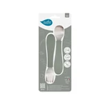 Kép 2/7 - Nuvita kanál és villa szett - Sage Green - 8472