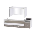 Kép 2/4 - Lorelli Trend PLUS kombi ágy 70x165 - White String