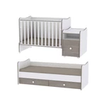 Kép 3/4 - Lorelli Trend PLUS kombi ágy 70x165 - White String