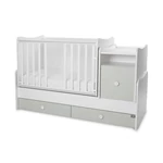 Kép 2/8 - Lorelli Trend PLUS kombi ágy 70x165 - White Milky Green
