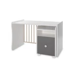 Kép 7/8 - Lorelli Trend PLUS kombi ágy 70x165 - White Stone Grey