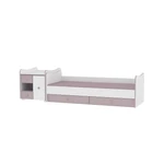 Kép 2/4 - Lorelli MiniMax kombi ágy 72x190 - White / String