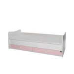 Kép 4/7 - Lorelli MiniMax kombi ágy 72x190 - White / Orchid Pink