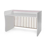 Kép 6/7 - Lorelli MiniMax kombi ágy 72x190 - White / Orchid Pink