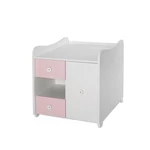 Kép 7/7 - Lorelli MiniMax kombi ágy 72x190 - White / Orchid Pink