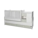 Kép 3/10 - Lorelli MiniMax kombi ágy 72x190 - White / Milky Green