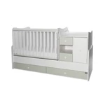 Kép 1/10 - Lorelli MiniMax kombi ágy 72x190 - White / Milky Green