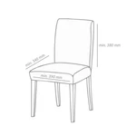 Kép 4/6 - Lorelli Ego Plus székre szerelhető ülésmagasító - White Fluff PU Leather