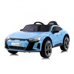 Kép 1/2 - Chipolino Audi e-Tron elektromos autó bőr üléssel - kék