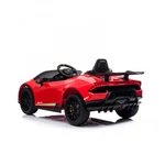 Kép 4/5 - Chipolino Lamborghini Huracan elektromos autó bőr üléssel - piros