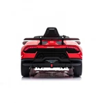 Kép 5/5 - Chipolino Lamborghini Huracan elektromos autó bőr üléssel - piros