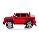 Kép 3/5 - Chipolino Mercedes Maybach G650 elektromos autó bőr üléssel - piros