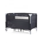Kép 2/3 - Chipolino Relax multifunkciós utazóágy - Ebony Linen