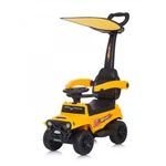 Kép 1/5 - Chipolino Safari bébitaxi tolókarral - yellow
