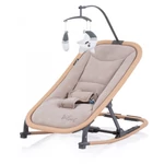 Kép 1/5 - Chipolino Velvet pihenőszék - sand+wood