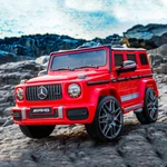 Kép 1/4 - Chipolino Mercedes AMG G63 elektromos autó - red ÚJ