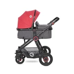 Kép 3/10 - Lorelli Alexa SET babakocsi mózessé alakítható sport résszel - Cherry Red