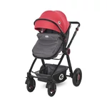Kép 5/10 - Lorelli Alexa SET babakocsi mózessé alakítható sport résszel - Cherry Red