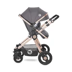 Kép 6/10 - Lorelli Alexa SET babakocsi mózessé alakítható sport résszel - Luxe Black