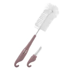 Kép 2/4 - Baby Care cumi és cumisüvegmosó kefe - Blush Pink