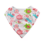 Kép 2/3 - Baby Care nyálkendő - lányos
