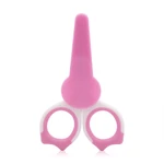 Kép 2/3 - Baby Care Körömvágó olló védőtokkal - Blush Pink