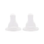 Kép 1/2 - Baby Care szilikon cumisüveg cumi S - 2db