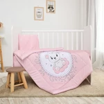 Kép 3/3 - Lorelli 3 részes ágynemű garnitúra - Little Bear Pink