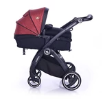 Kép 3/10 - Lorelli Adria multifunkciós babakocsi - Premium Black&Red