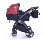 Kép 4/10 - Lorelli Adria multifunkciós babakocsi - Premium Black&Red