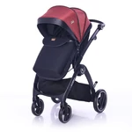 Kép 7/10 - Lorelli Adria multifunkciós babakocsi - Premium Black&Red