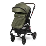 Kép 6/10 - Lorelli Alba multifunkciós babakocsi - Premium Loden Green