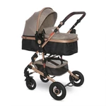Kép 1/10 - Lorelli Alba multifunkciós babakocsi - Premium Pearl Beige