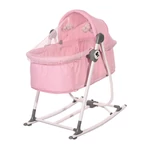 Kép 1/4 - Lorelli Alicante hintáztatható bölcső - Pink