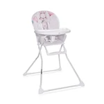 Kép 1/2 - Lorelli Cookie fix etetőszék - Noble grey&pink rabbit