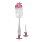 Kép 2/4 - Lorelli cumi és cumisüvegmosó kefe - Blush pink