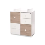 Kép 1/4 - Lorelli Cupboard pelenkázó komód - White & Amber