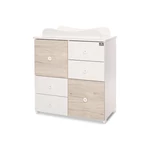 Kép 2/4 - Lorelli Cupboard pelenkázó komód - White & Light Oak