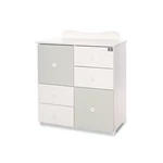 Kép 3/4 - Lorelli Cupboard pelenkázó komód - White & Milky Green