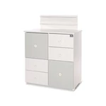 Kép 4/4 - Lorelli Cupboard pelenkázó komód - White & Milky Green