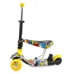 Kép 7/10 - Lorelli Draxter roller - Plus Graffiti Smile