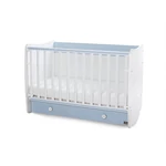 Kép 2/7 - Lorelli Dream kiságy 60x120 - White Baby Blue