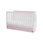 Kép 2/7 - Lorelli Dream kiságy 60x120 - White Orchid Pink