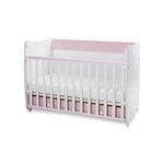 Kép 4/7 - Lorelli Dream kiságy 60x120 - White Orchid Pink