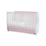 Kép 5/7 - Lorelli Dream kiságy 60x120 - White Orchid Pink