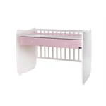 Kép 7/7 - Lorelli Dream kiságy 60x120 - White Orchid Pink