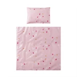 Kép 1/2 - Lorelli EVA 5 részes ágynemű garnitúra - Butterflies Pink