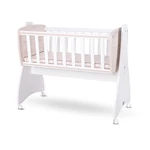 Kép 1/2 - Lorelli First Dreams ringatható bölcső 105x55 - White / Light Oak New
