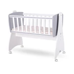 Kép 1/2 - Lorelli First Dreams ringatható bölcső 105x55 - White / Stone Grey