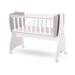 Kép 1/2 - Lorelli First Dreams ringatható bölcső 105x55 - White / String New